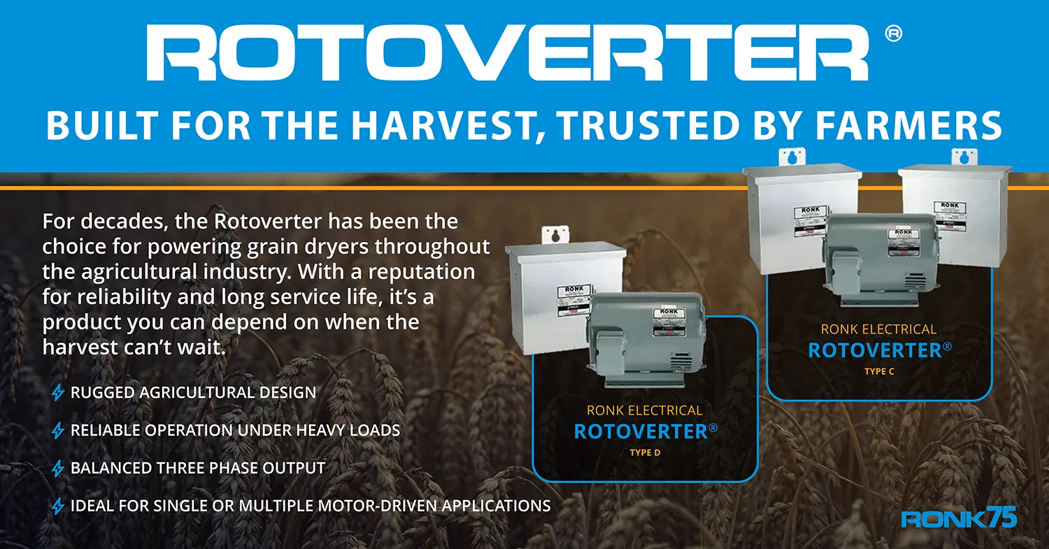 Social Ad for Rotoverter and Harvest Season.
