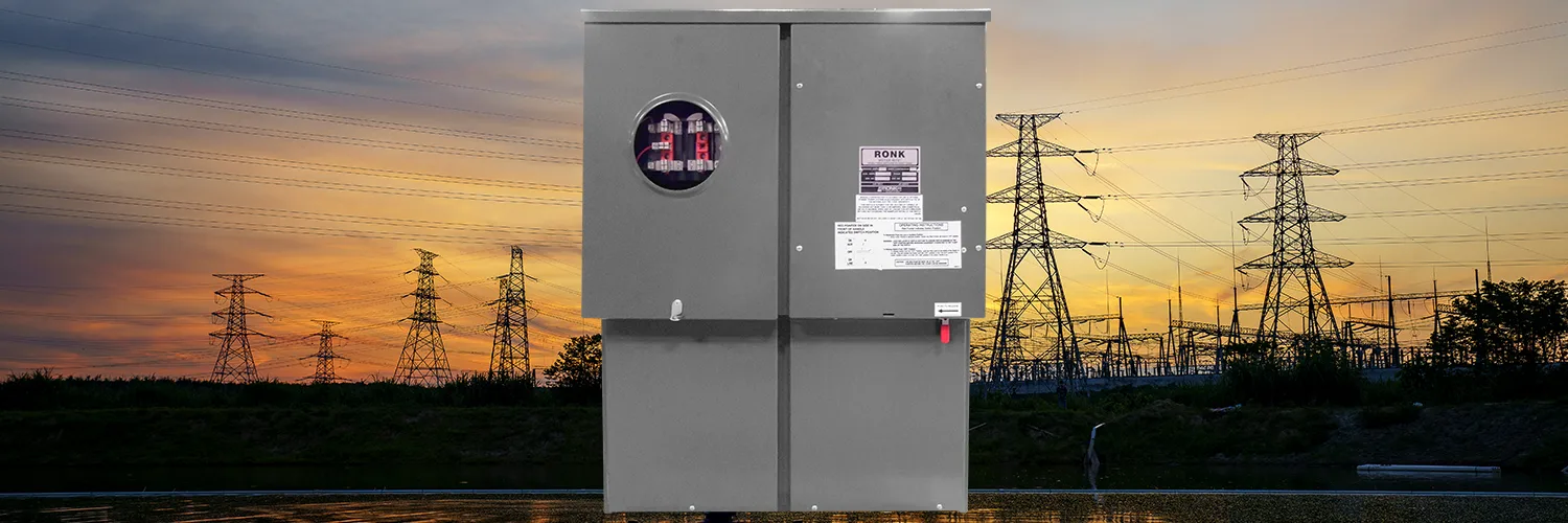 Meter-Rite Side-by-Side Double-Throw / Meter Socket Combo Unit