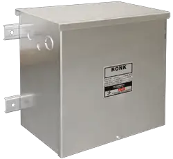 RONK's Power Factor Correction Capacitor featuring side indicator lights