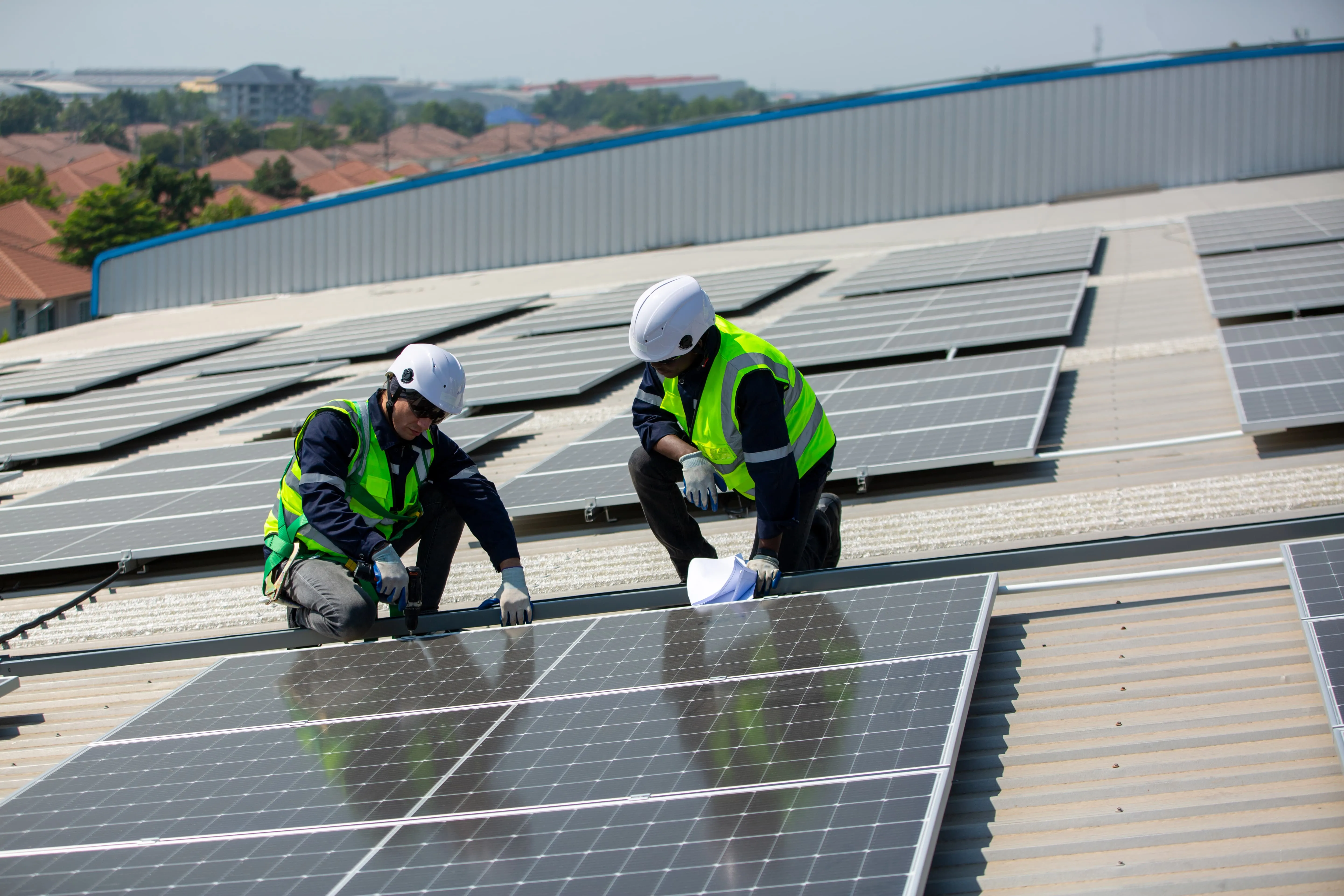 Servicio de mantenimiento preventivo para paneles solares