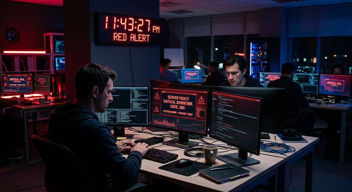 Managed IT services team monitoring business systems in Phoenix