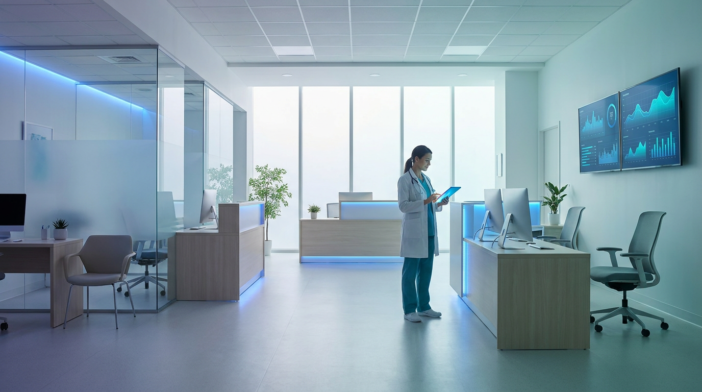 Modern medical clinic with digital technology in Phoenix, Arizona