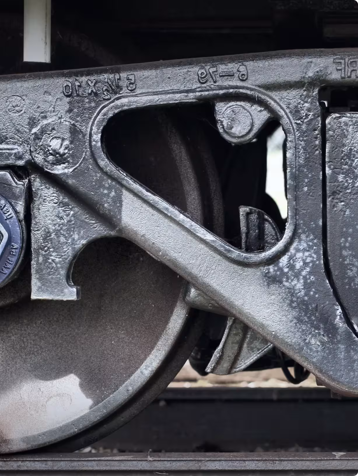 Image of rail wheel
