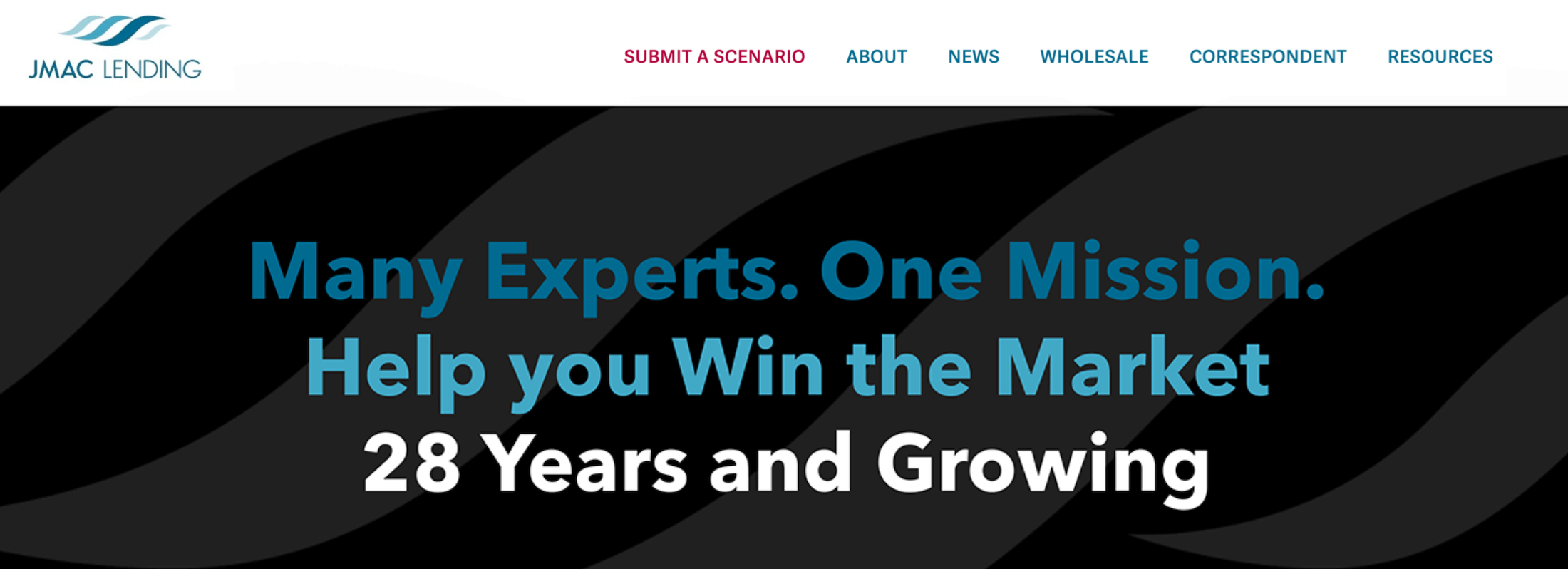 JMAC Lending homepage: Help you Win the Market