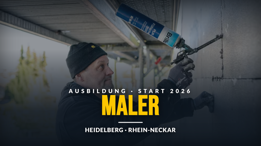 Ausbildung Maler bei TRI IMMO