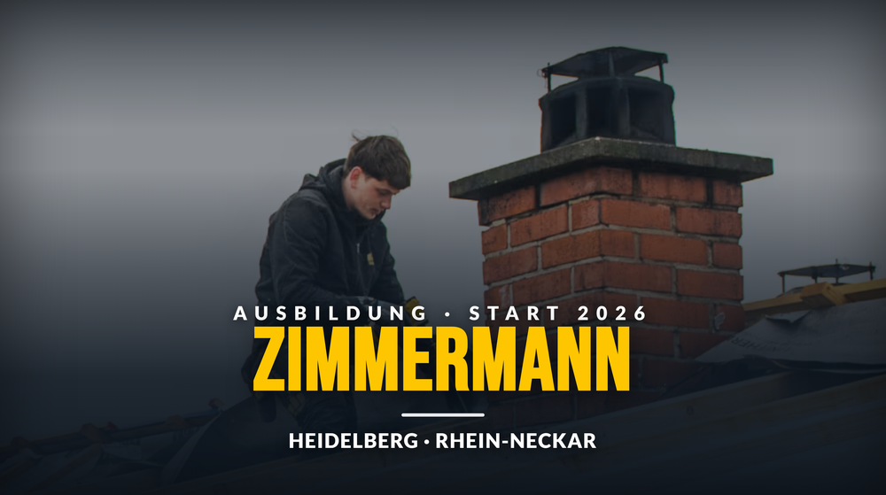 Ausbildung Zimmermann bei TRI IMMO