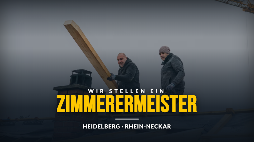 Zimmerermeister bei TRI IMMO