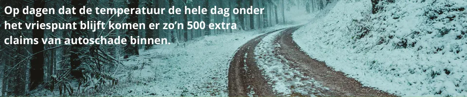 Autoschade in de winter