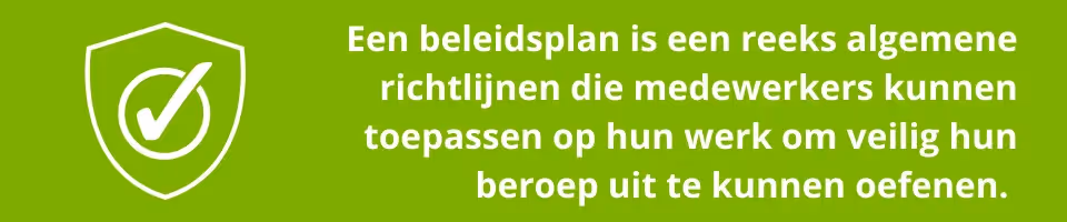 Beleidsplan, erg belangrijk om te hebben!