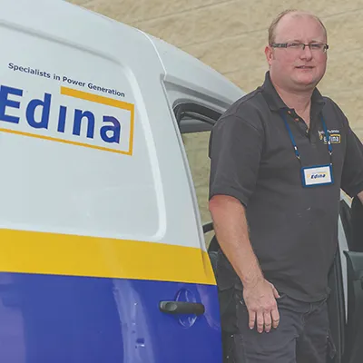 Edina worker