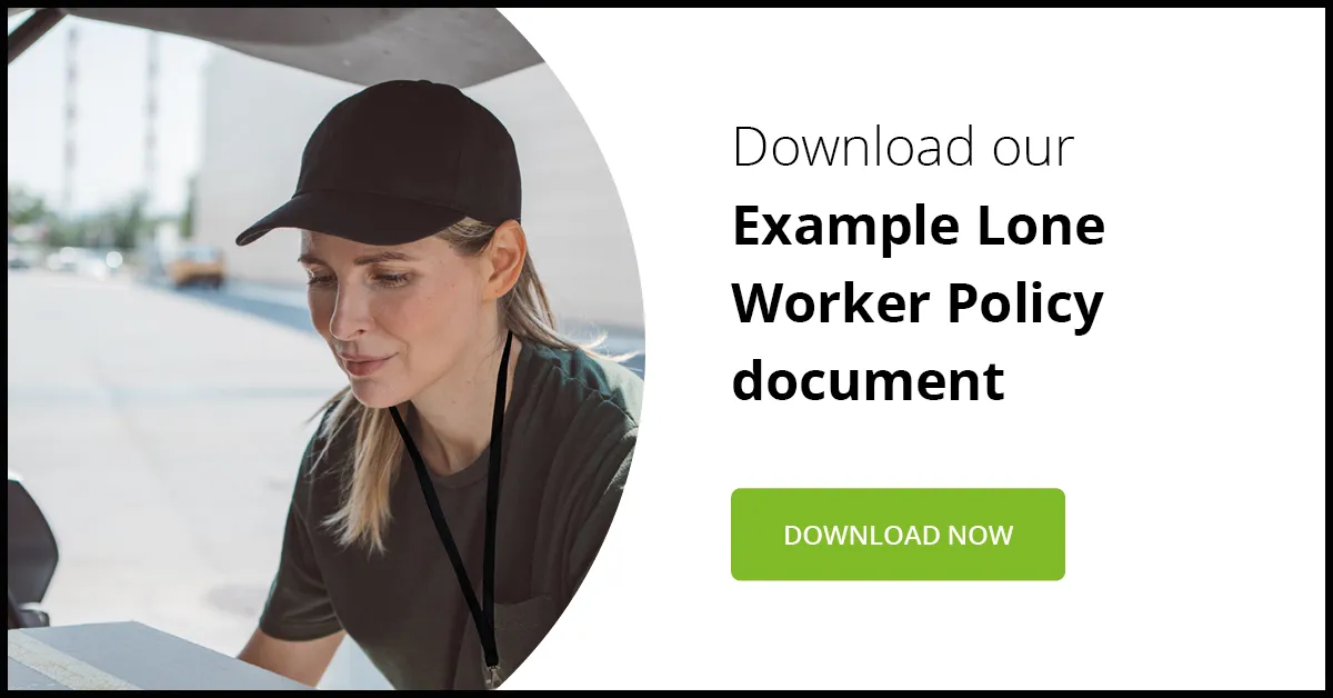 Lone Working Policy Template