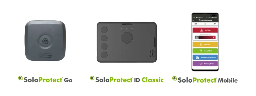 lone worker device range