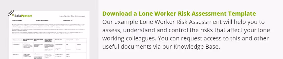 Download a Lone Worker Risk Assessment Template