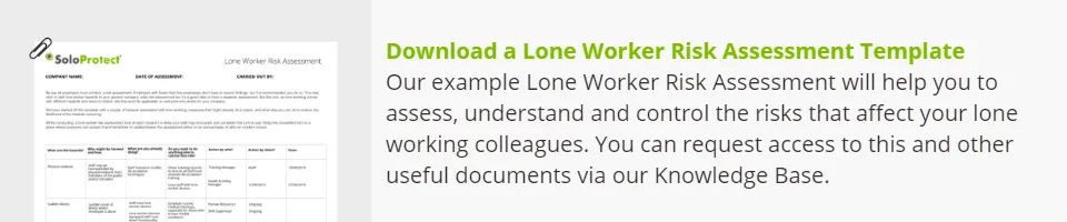 Download a Lone Worker Risk Assessment Template