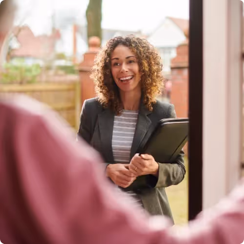 A support worker needed support on a routine home visit