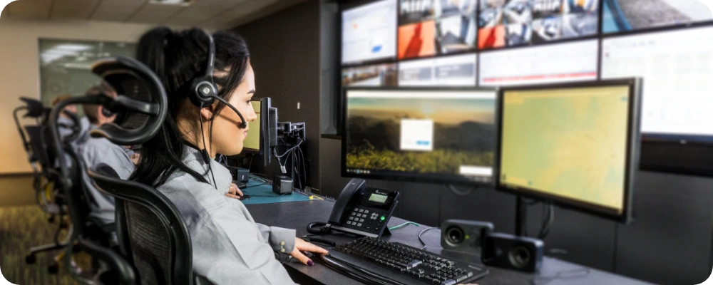 Centre de télésurveillance 24/7
