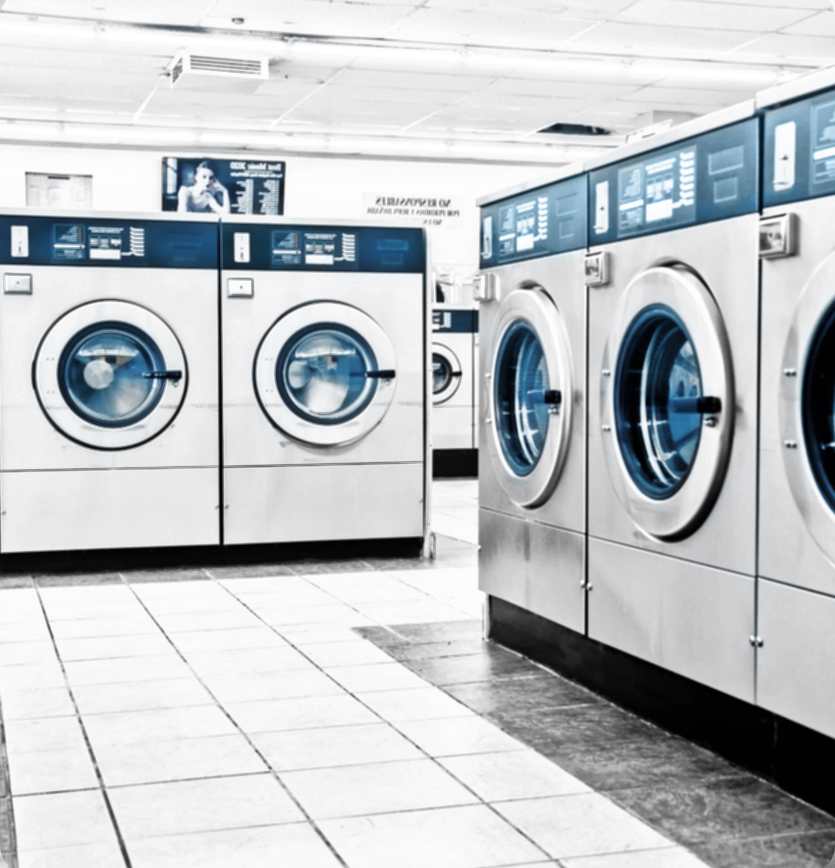 Come And Visit One Of Our Laundromats Around The City Los Angeles Location Image - Laundry X Webflow Template