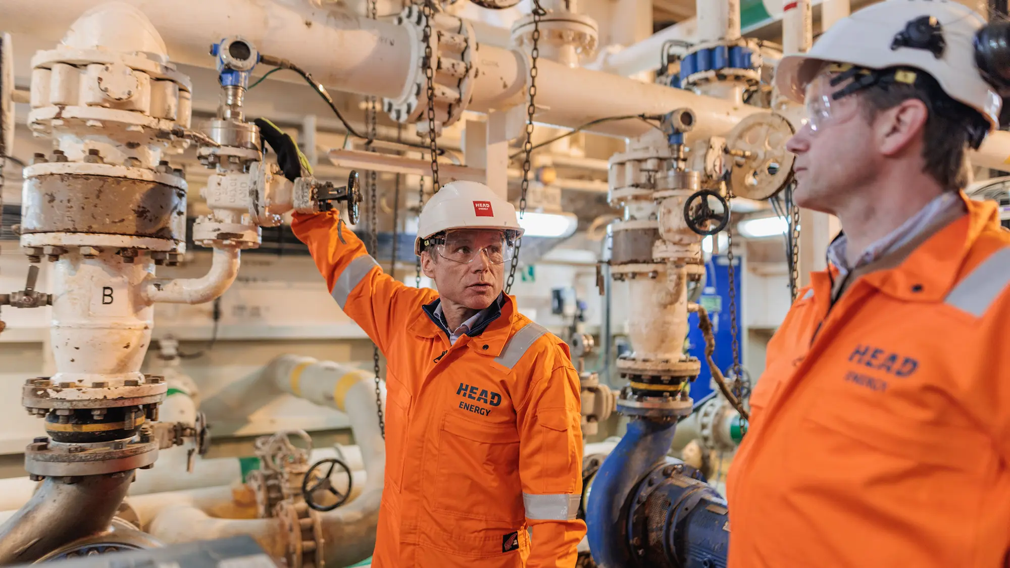 Ingeniører i arbeid hos Head Energy