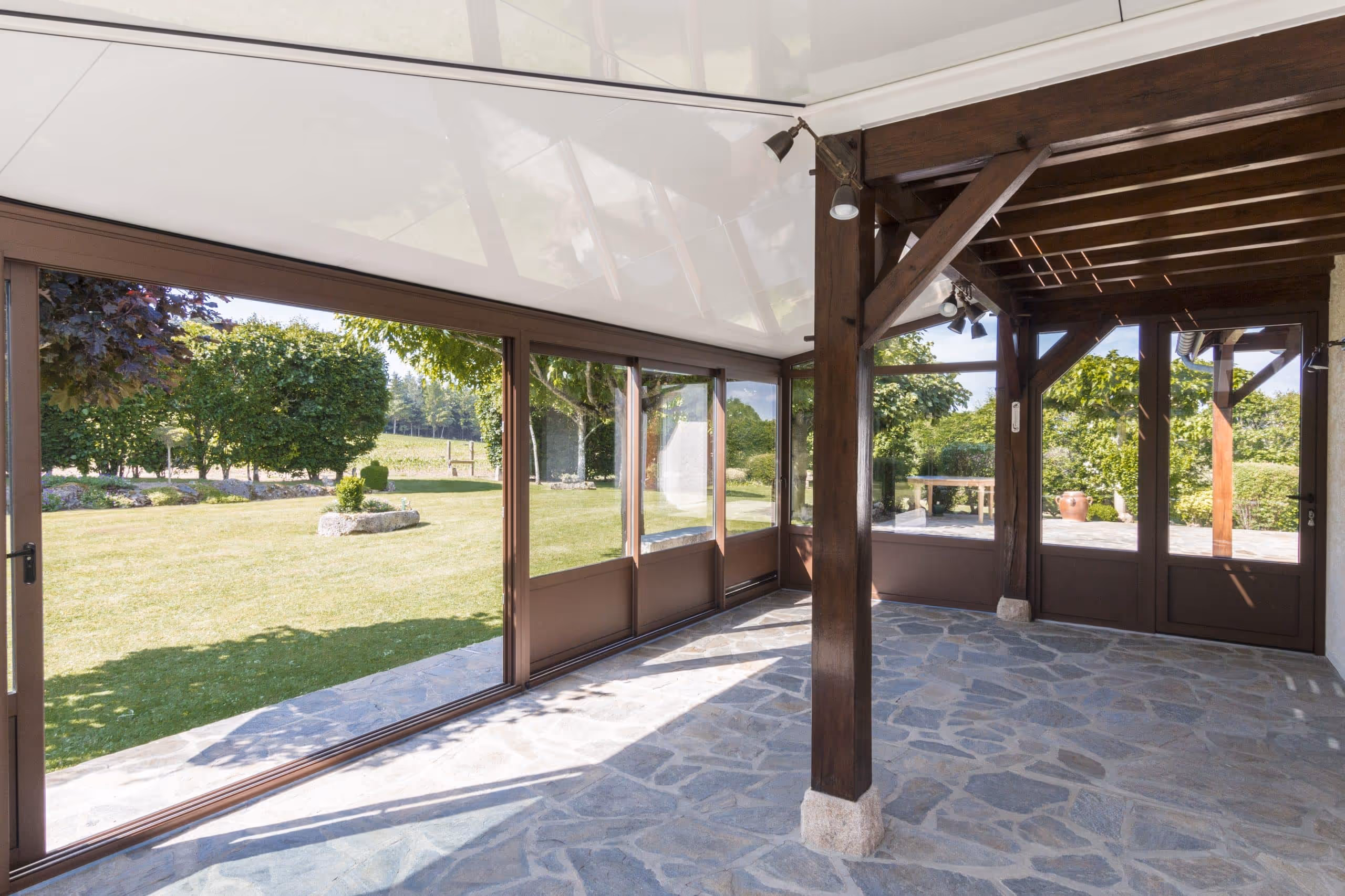 Véranda Alu Toiture opaque Aluminium Aubagne