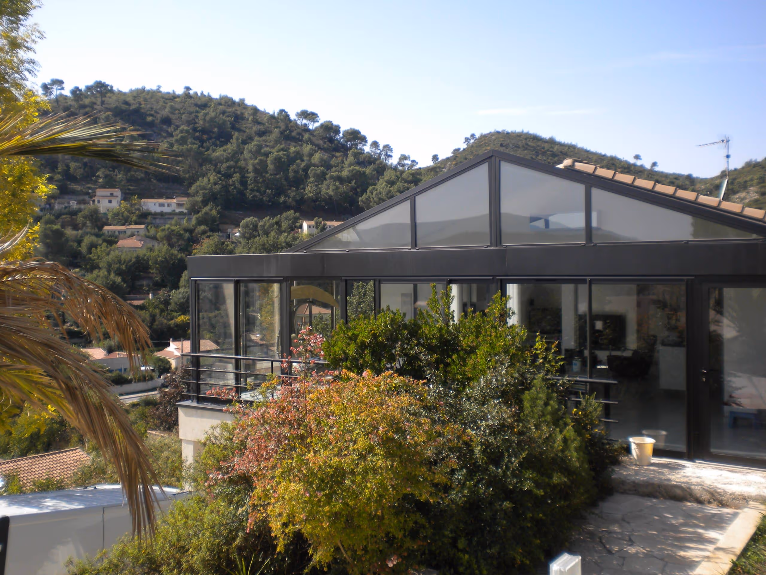 Véranda Aluminium Toiture forme spéciale Alu Aubagne