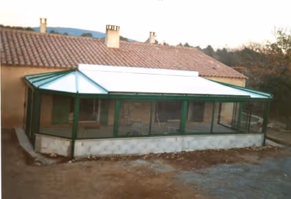 Volet roulant toiture véranda Marseille