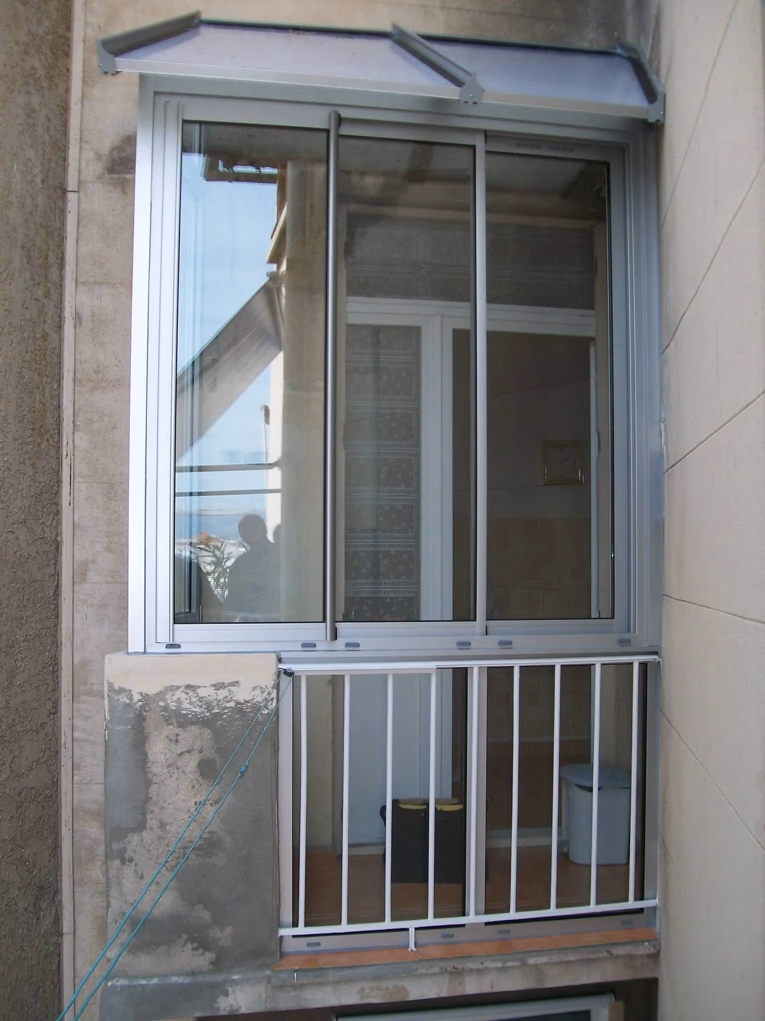 Fermeture de loggia aluminium