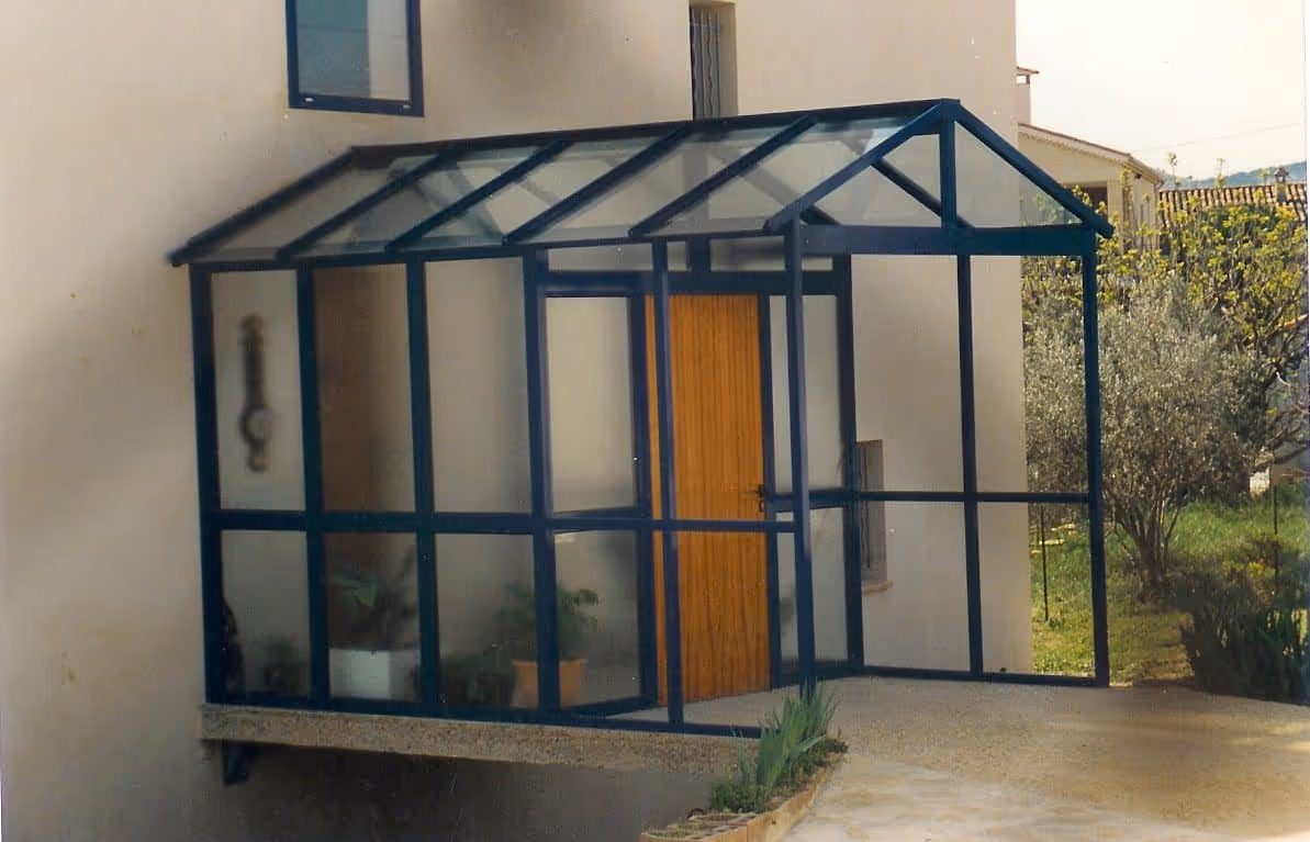 Sas d'entrée aluminium