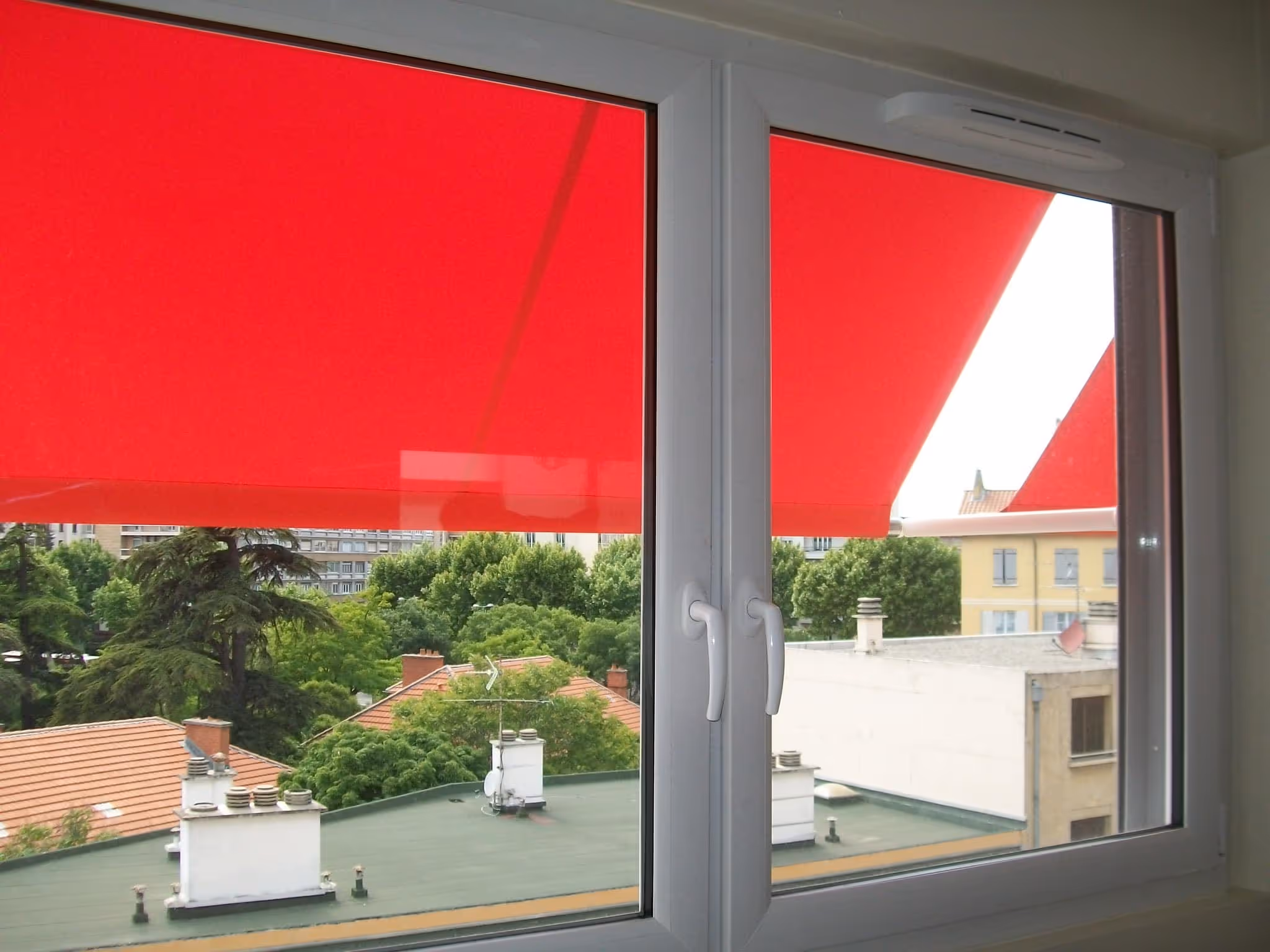 Store toile + projection