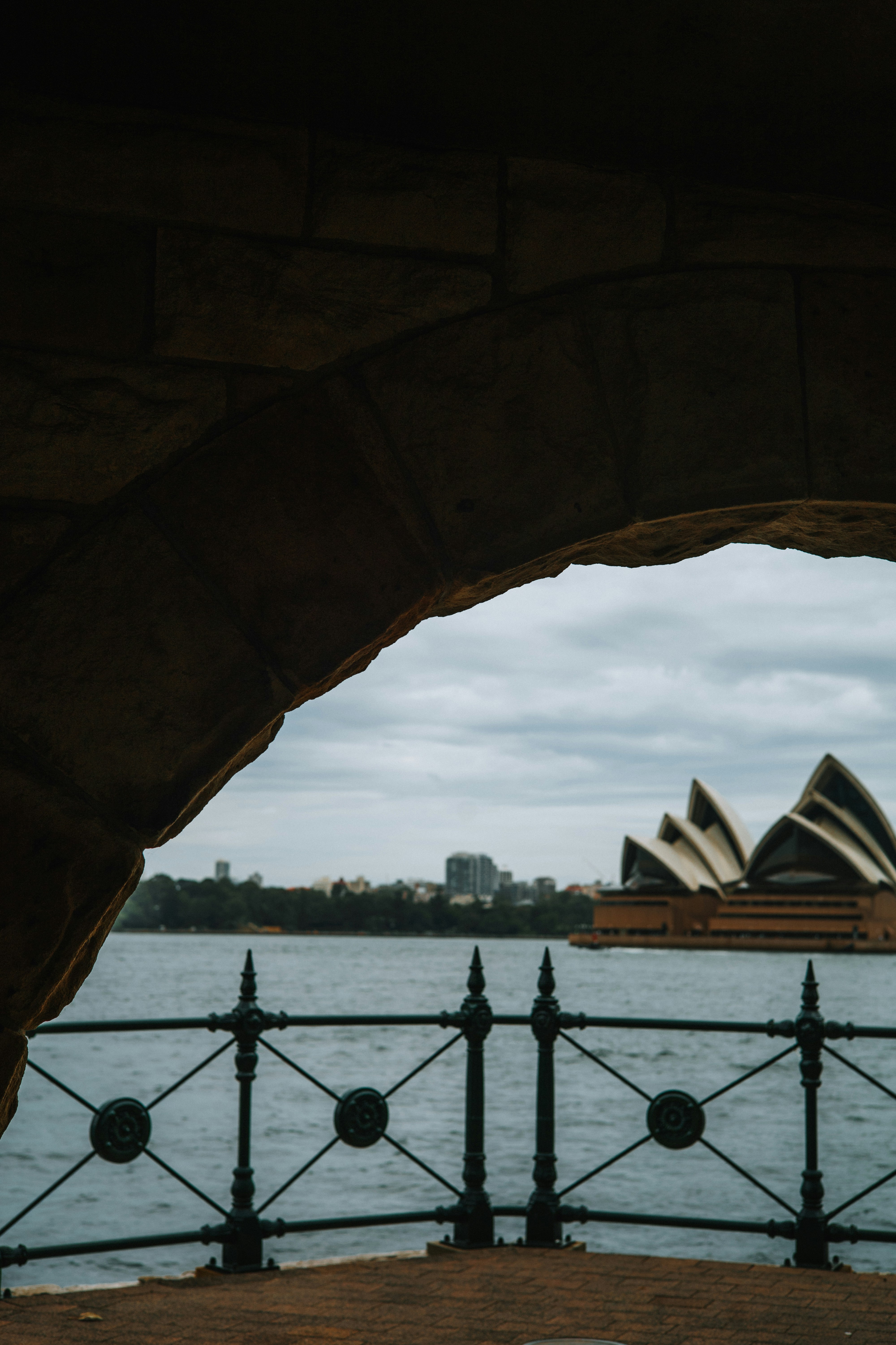 Shelter in Bradfield Park is a great place to get married with the Opera House in the background