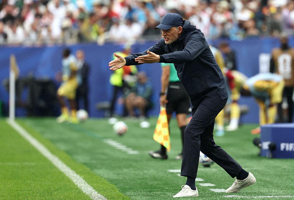 England manager Thomas Tuchel during England's World Cup victory over DR Congo.