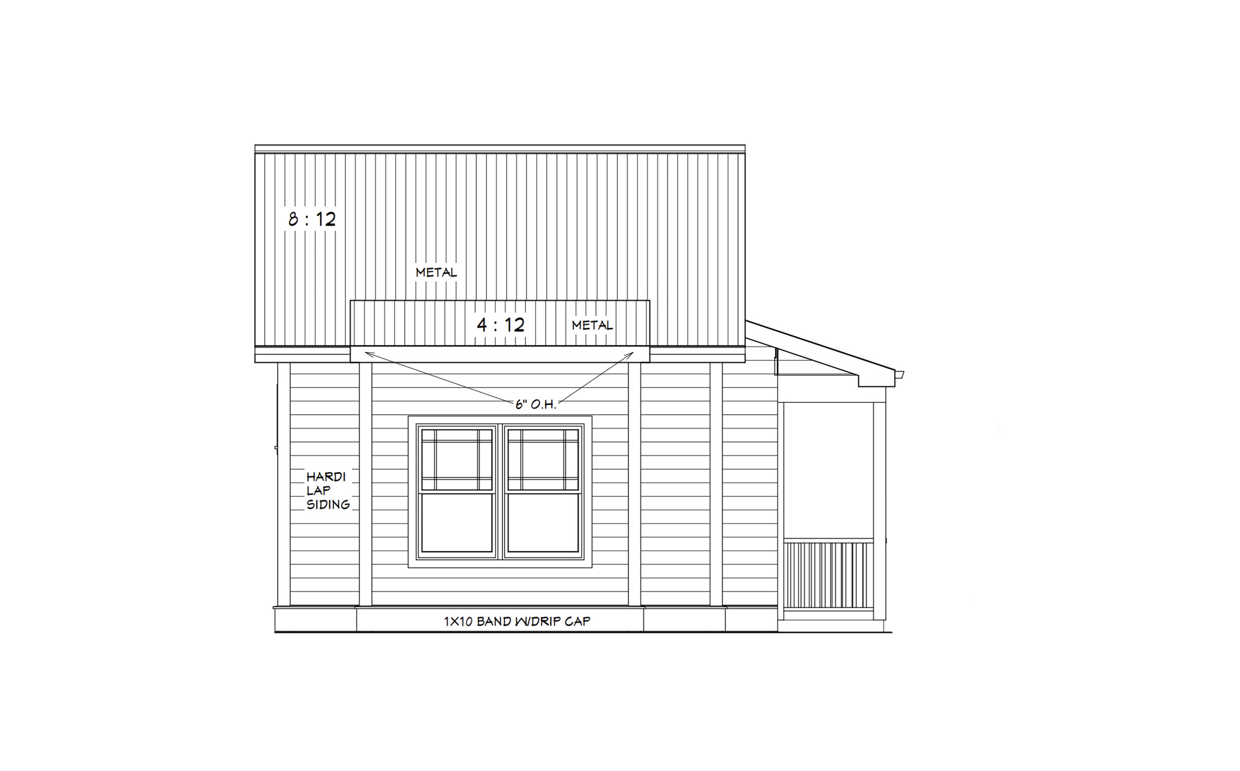 Guest house and pool house floor plan option at Sanctuary Cove