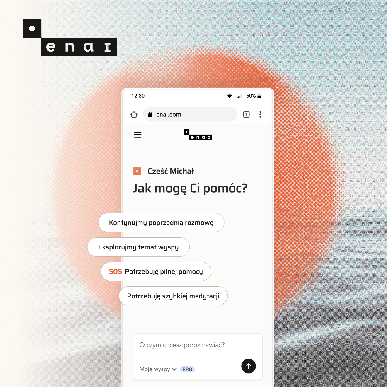 Enai – aplikacja AI tworzona przez terapeutów, dla ludzi