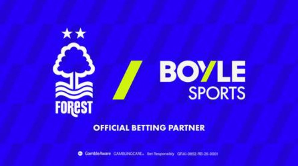 BOYLE Sports and Nottingham Forest official betting partner graphic for their 2026/27 sports betting sponsorship deal