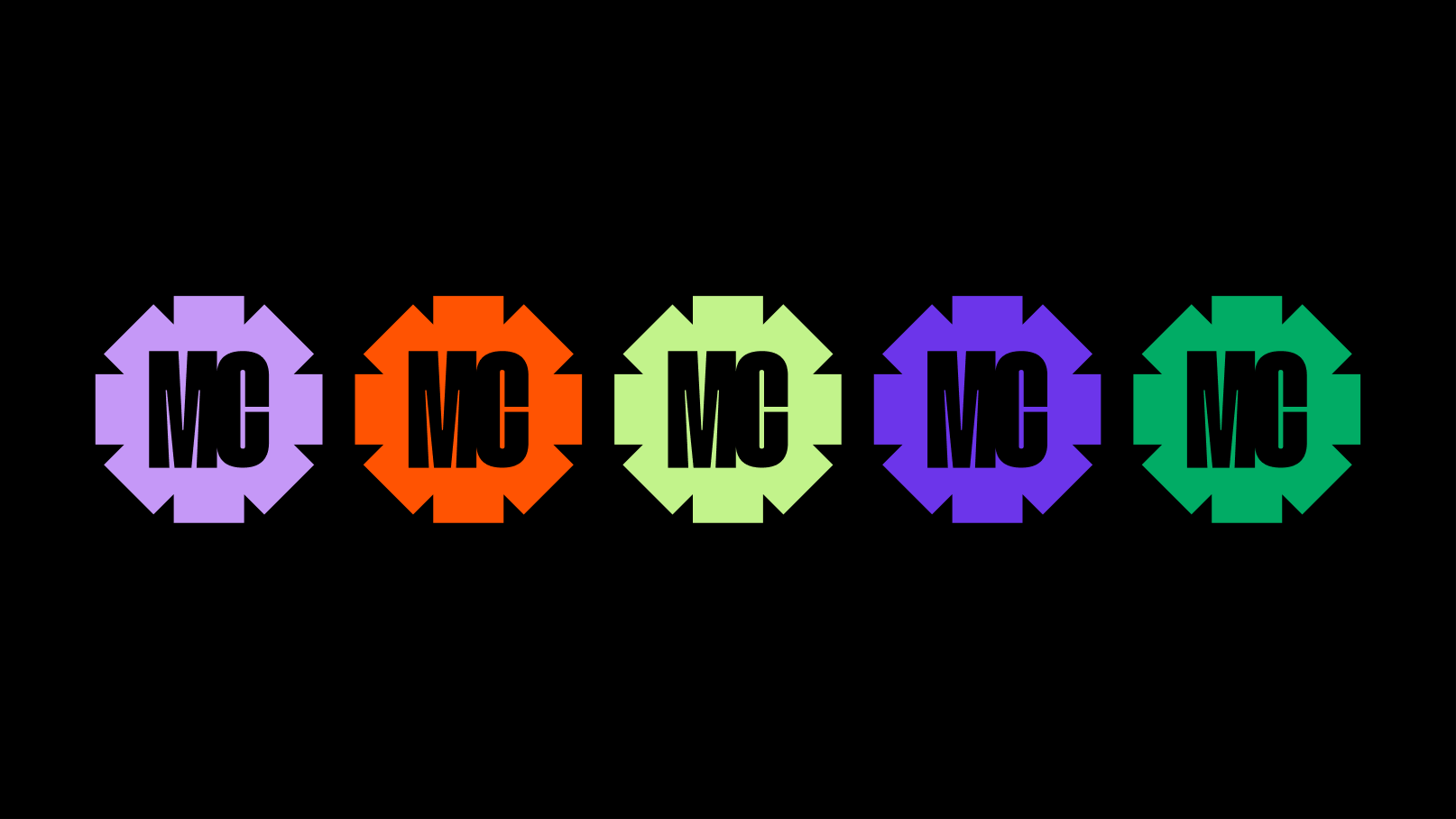 MAIN CHARACTER logo badges