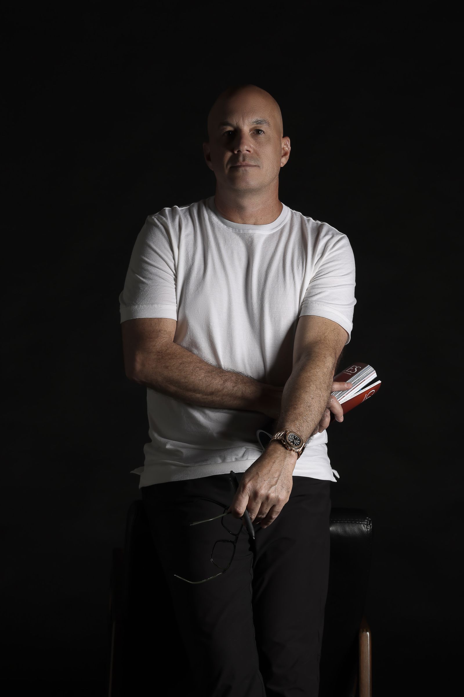 Ray Corral portrait, arms crossed