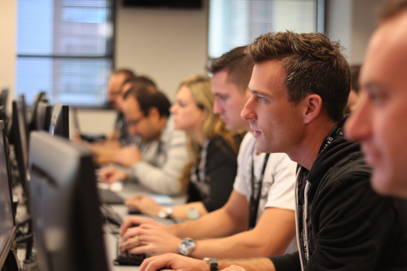 Employees at Cyber Security Awareness Training