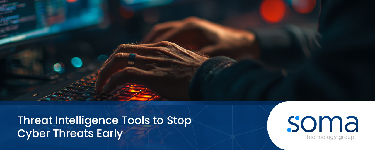 IT security agent working on his powerhouse software.