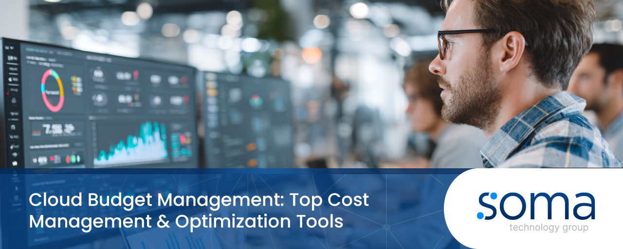 IT security agent working on his powerhouse software.