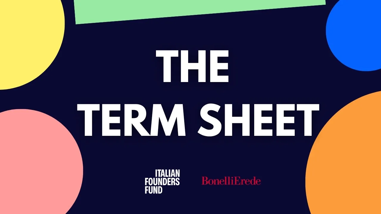 Standard Investment Documents - The Term Sheet