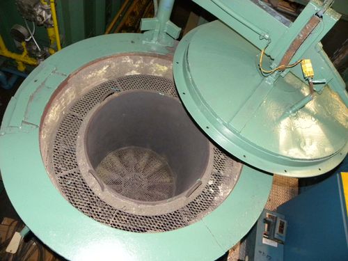 L & N (Leeds & Northrop) - Brick Lined Recirculating Pit Tempering Furnace