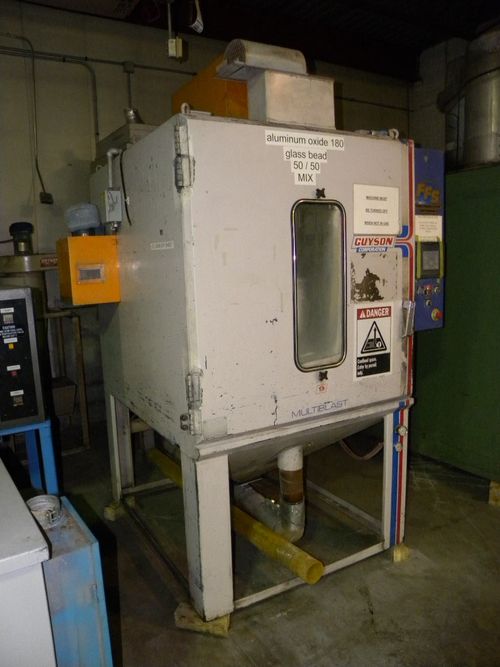 Guyson - Spindle Hanger Dry Shot Blast System