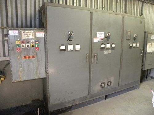 Sauder Car Bottom (Auto Tilt-Up) - Ceramic Fiber Lined Recirculating Car Bottom “Auto-Tilt” Up Furnace System