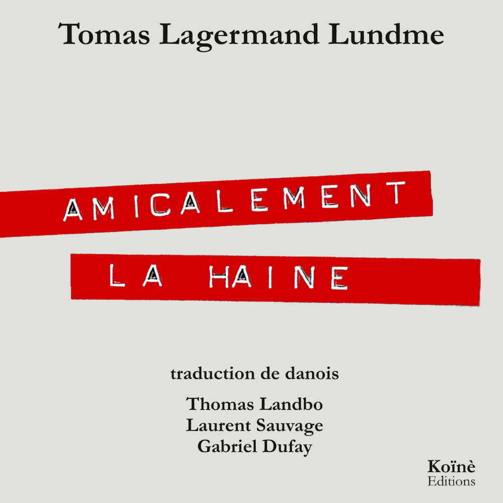 Talk & lancement du livre : Amicalement, la Haine
