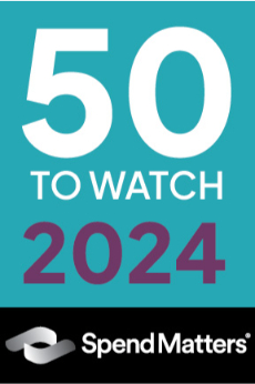 50 to watch 2024 Spendmatters badge