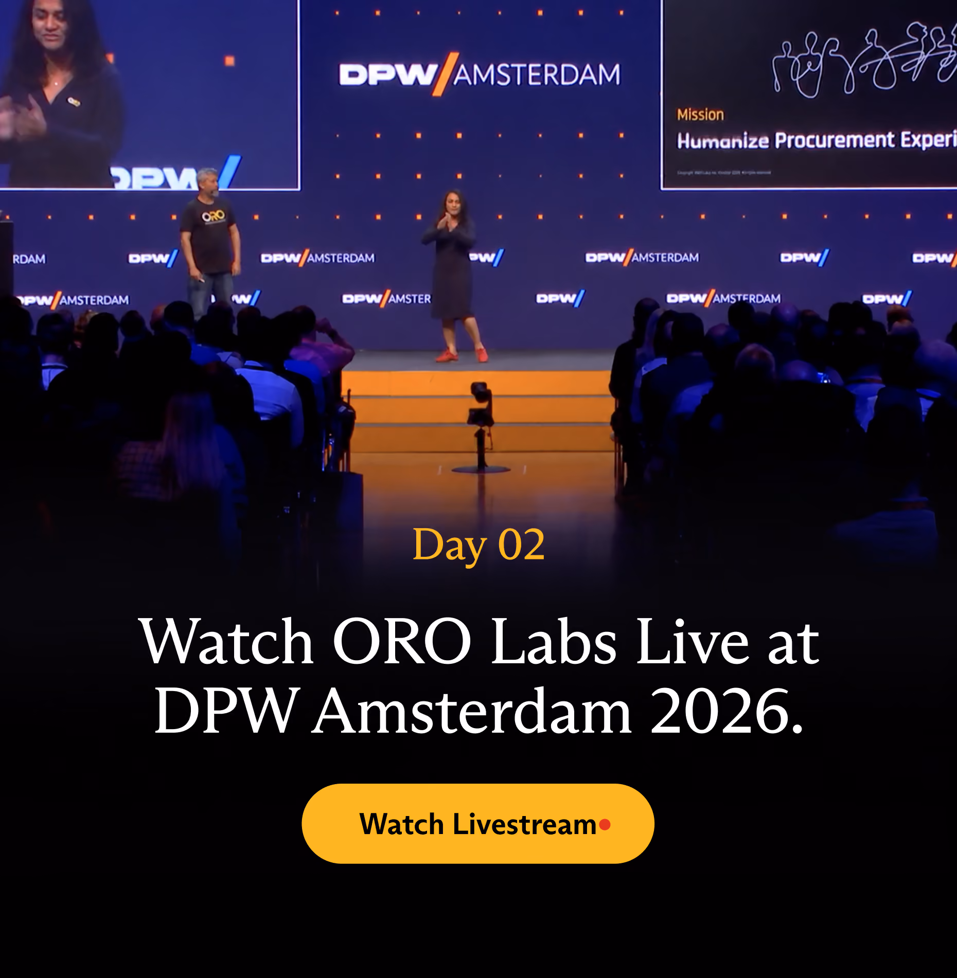 Watch ORO Labs Live at DPW Amsterdam 2026 | Day 2