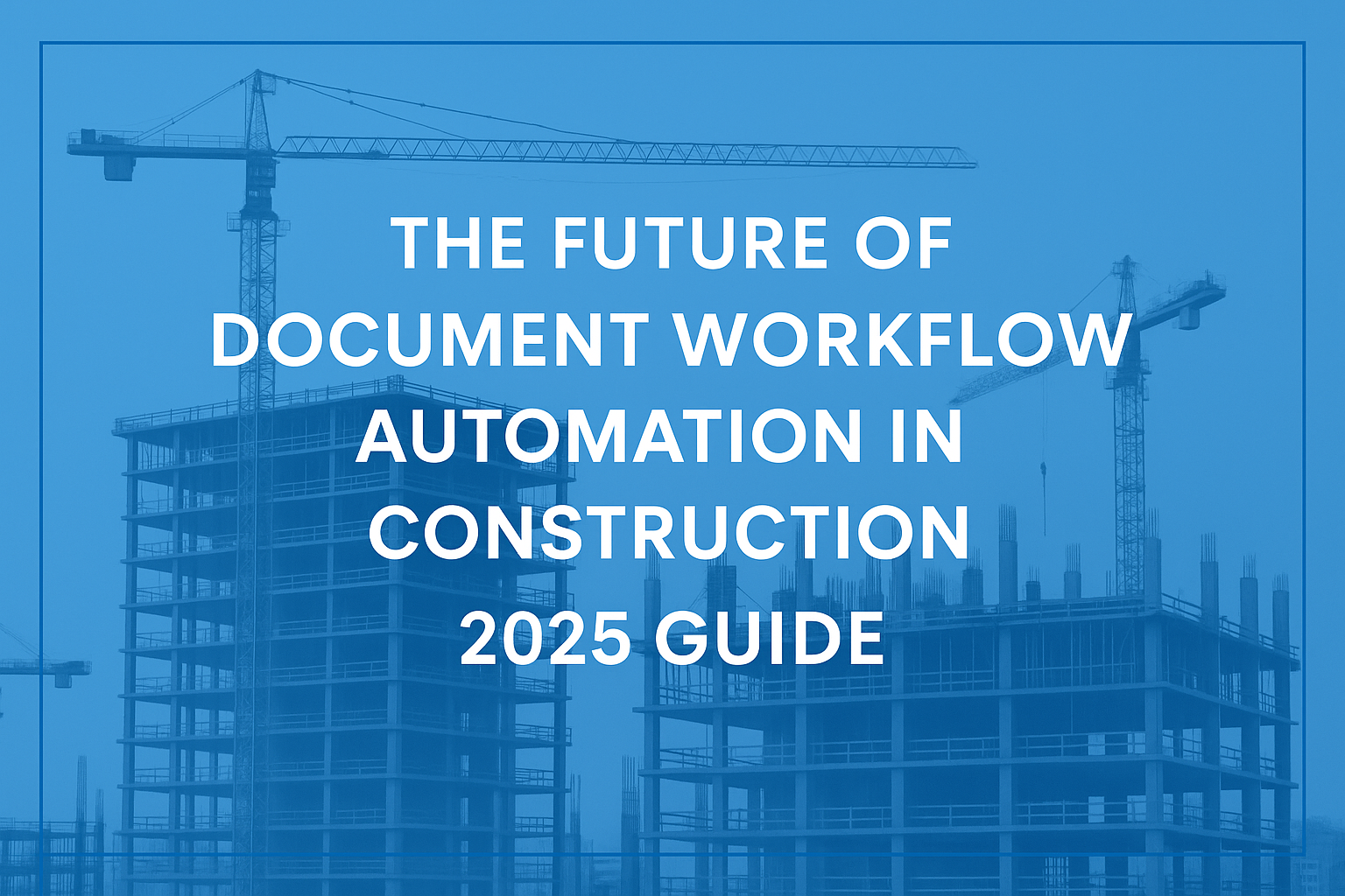 The Future of Document Workflow Automation in Construction (2025 Guide)