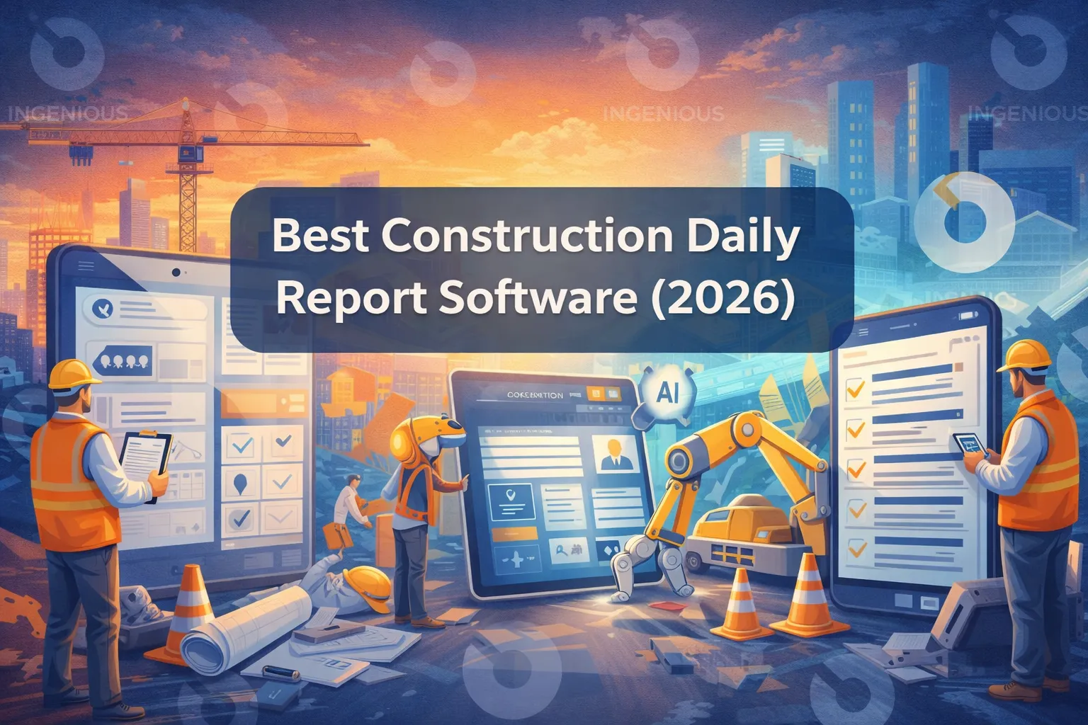 Best Construction Daily Report Software (2026 Guide)
