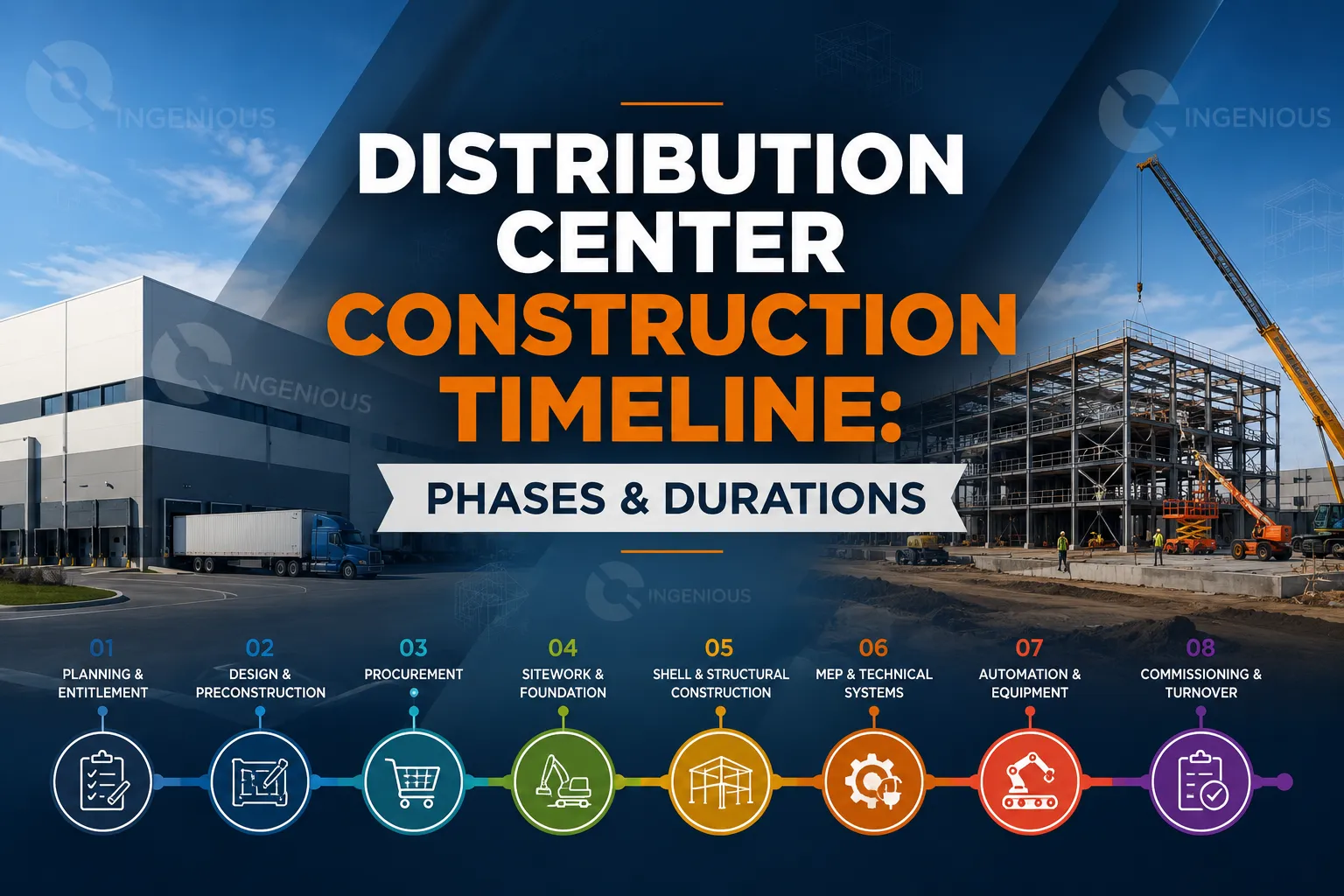 Distribution Center Construction Timeline: Complete Guide from Planning to Go-Live