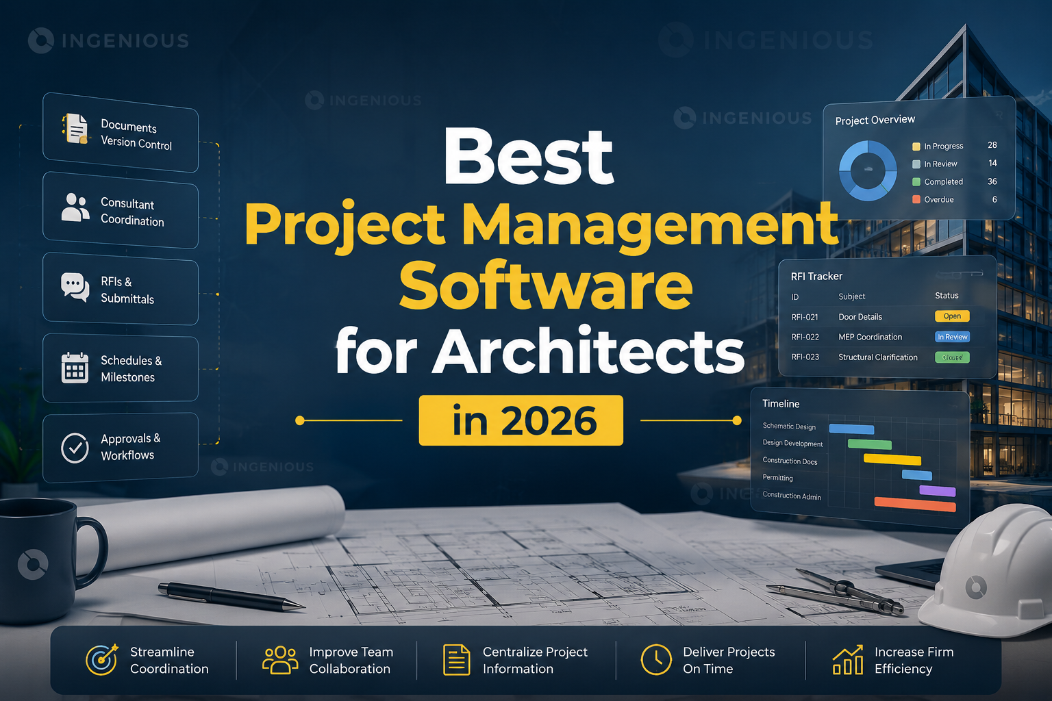 Best Project Management Software for Architects in 2026: Top Tools Compared