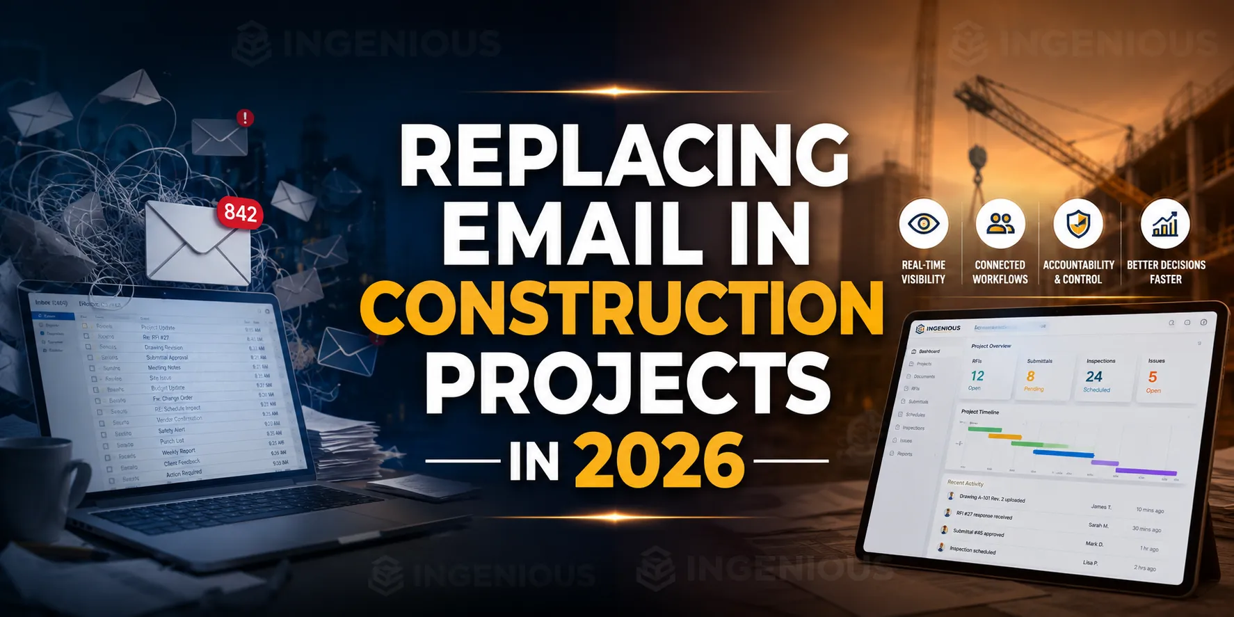 Replacing Email in Construction: How Modern Teams Manage Projects
